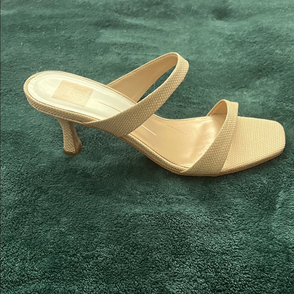 Dolce Vita Genora Woven Raffia Women's Heels